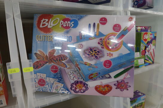 3 stk. blopens GLITTER STUDIO