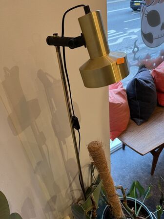 Blandet lot med Klippestol, Lampe, Skammel, Planter