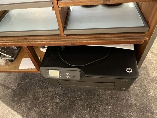 Disk med glasdisplay inkl. Indhold