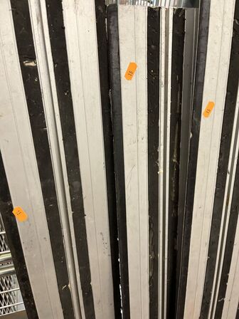 3 stk. Styreskinner til dyksav