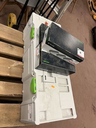 Båndpudser+ 2 ks. Slibebånd FESTOOL  BS 75 E