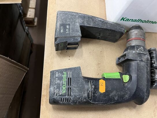2 Akku boremaskiner  FESTOOL CDD 12