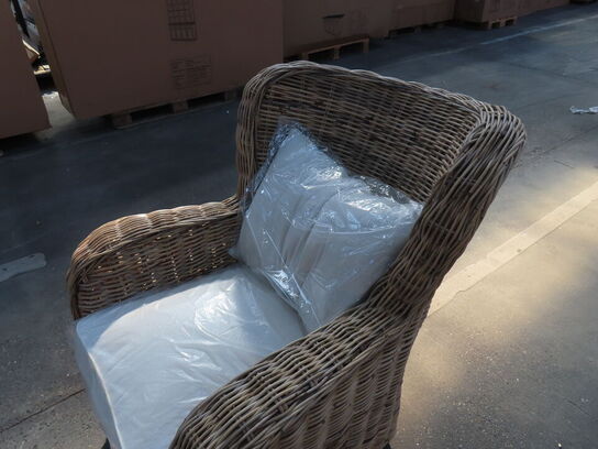 Kurvestol med hynder NOVA SOLO