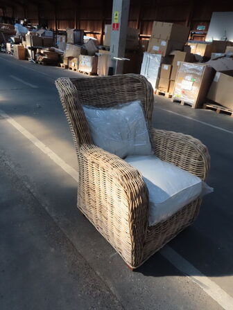 Kurvestol med hynder NOVA SOLO