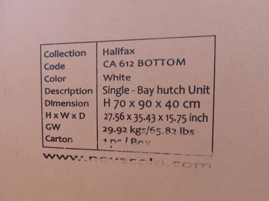 Bogreol NOVA SOLO HALIFAX CA 612 BOTTOM