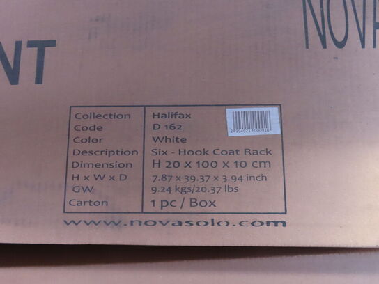 Knagrække NOVA SOLO HALIFAX D 162