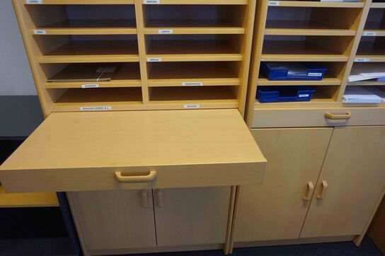 4 stk Kontor moduler 