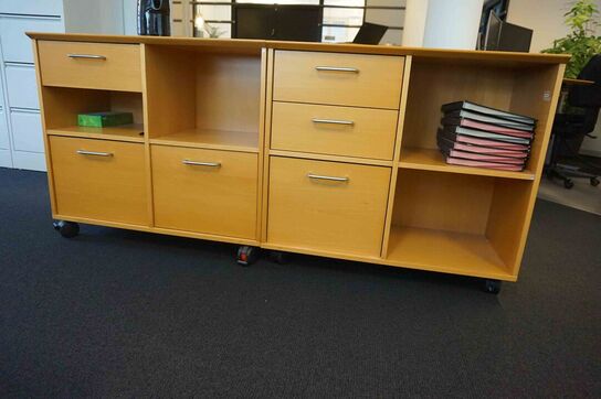 4 stk Kontor moduler 