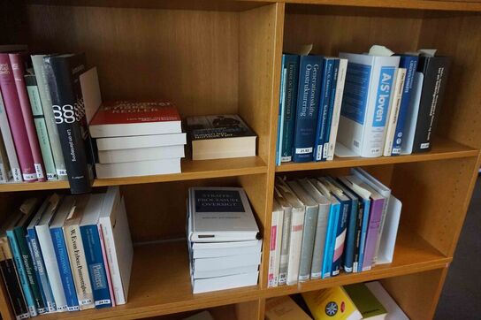 B8 Reolvæg med indhold 