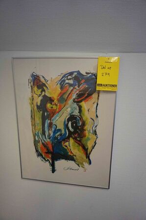 4 dele Vægkunst/indrammede plakater 