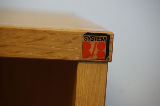 Kontor moduler, vægreoler, printer m.m. 