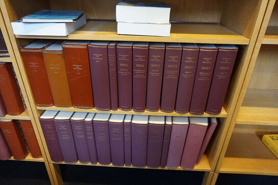 Bøger/tidsskrifter for UFR 