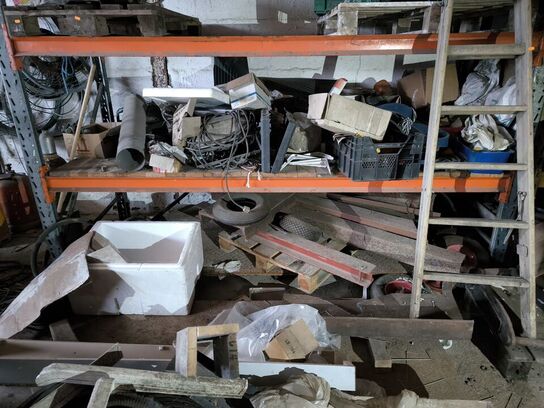 Div. Varelager, reservedele, værktøj, jern m.m.