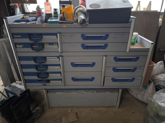 Reolopbygning til varebil