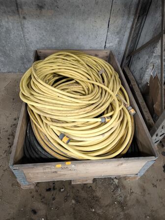 Palle med vandslange