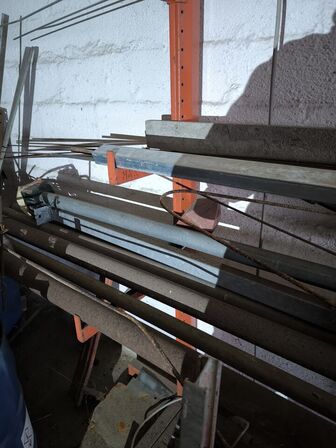 Grenreol med div. Jern