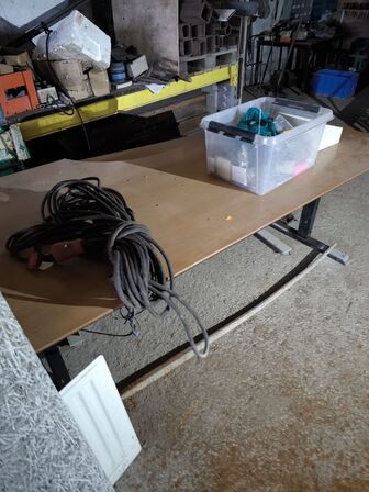 Div. Varelager, reservedele, værktøj, jern m.m.