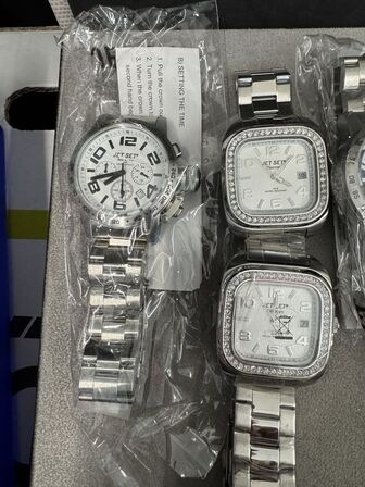 12 stk. Blander ure JET SET