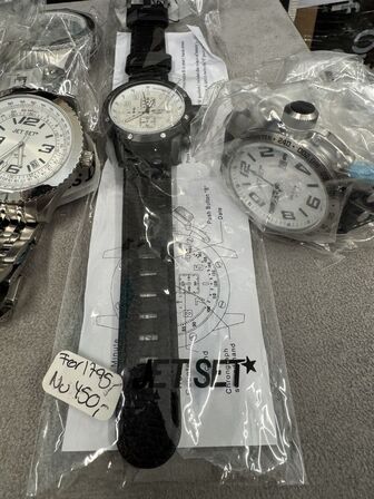 12 stk. Blander ure JET SET