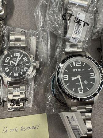 12 stk. Blander ure JET SET