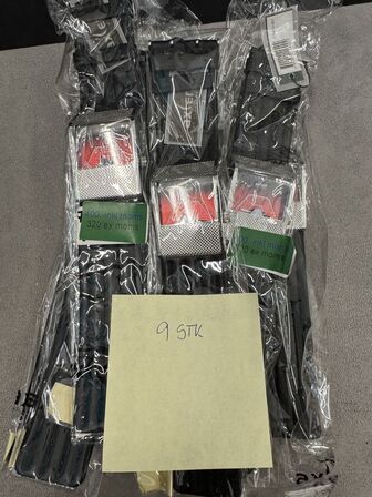 9 stk. Ure AXCENT OF SCANDINAVIA SHUTTLE