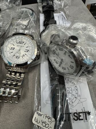 12 stk. Blander ure JET SET