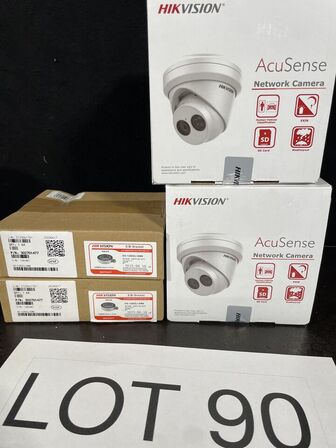 hikvision alarm og overvågning sæt