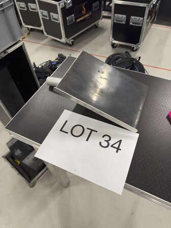 Krydsstativ-Holder til bærbar 