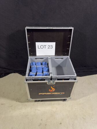 Flightcase incl. Cee forgrener