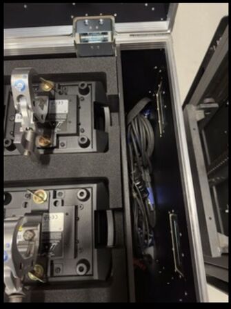 6stk movinghead inkl flightcase