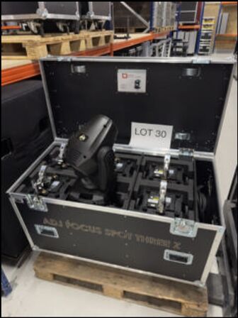 6stk movinghead inkl flightcase