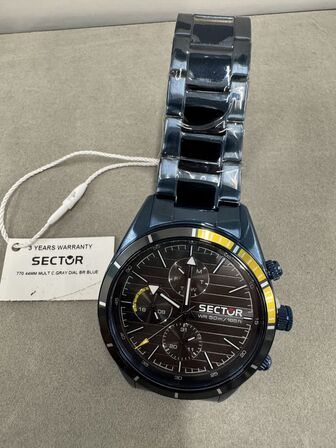 Armbåndsur SECTOR 770 44 MM MULT C: GRAY DIAL BR BLUE