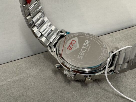 Armbåndsur SECTOR 270 41MM MULT BLACK DIAL BR SS