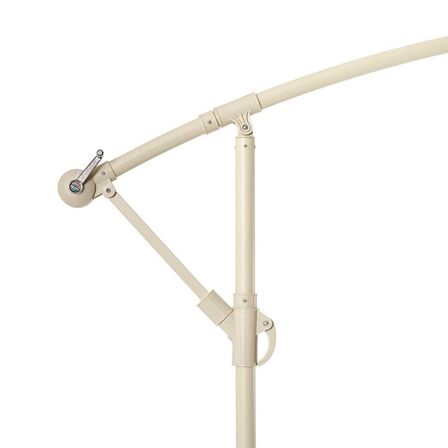 Casa hængeparasol floriasa ø 274 x 248 cm sand(ubrugt)