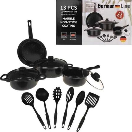 German line 13-delt køkkensæt(ubrugt)