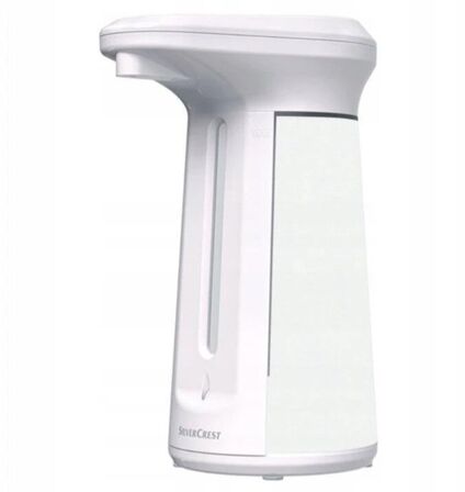 30 stk. silvercrest elektrisk sæbedispenser 315 ml led inkl. batteri(ubrugt)