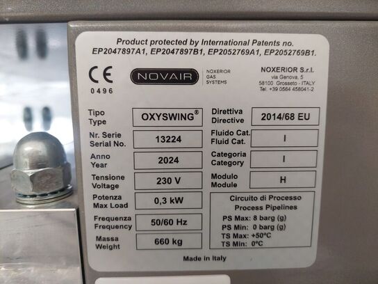 Novair Oxyswing oxygen generatorer