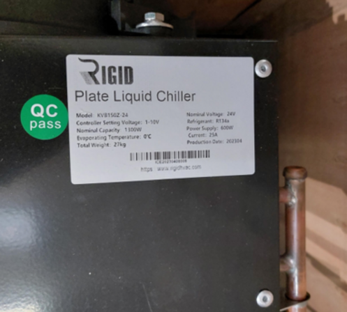 2 stk. Plate Liquid Chiller (Nye)