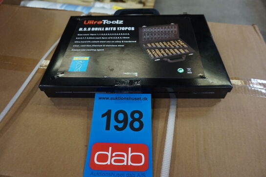 Ultratoolz HSS Bor Metal Sæt – 170 stk. (1-10mm) 