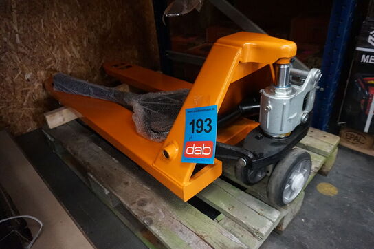 Palleløfter 2,5Ton  1700 mm, gummihjul og PU dobbelt ruller