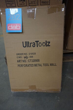 Ultratoolz værktøjsvæj i perforeret metal 