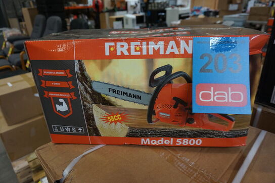 Freimann benzin kædesav 5800 58cc 20" sværd