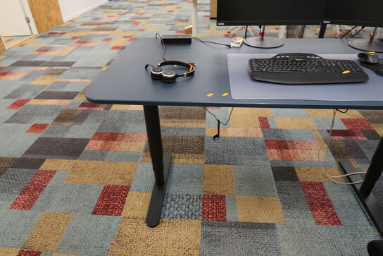 El. hæve/sænke skrivebord uden indhold