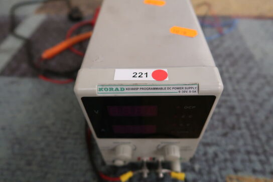 Strømforsyning KORAD KD3005P