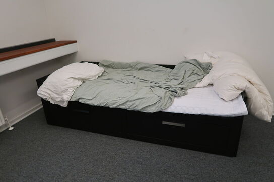 Seng, kontorstol, el. hæve/sænke skrivebord, stol