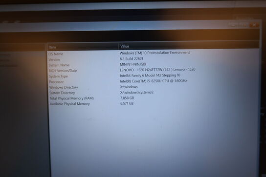 Bærbarcomputer LENOVO Thinkpad T480 