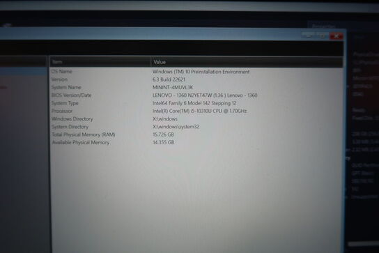 Bærbarcomputer LENOVO Thinkpad T14s Gen1