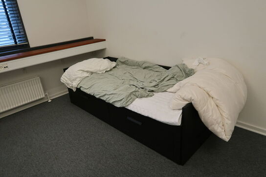 Seng, kontorstol, el. hæve/sænke skrivebord, stol