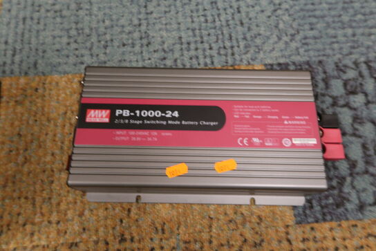 Batteri lader MEAN WELL PB-1000-24