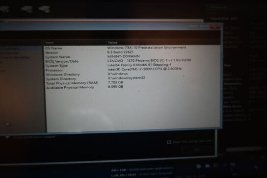 Bærbarcomputer LENOVO Thinkpad T450s